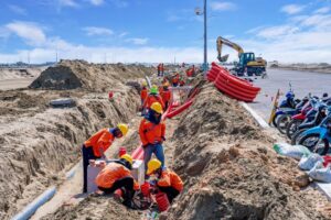 Cập nhập tiến độ thi công imperia green paradise cần giờ